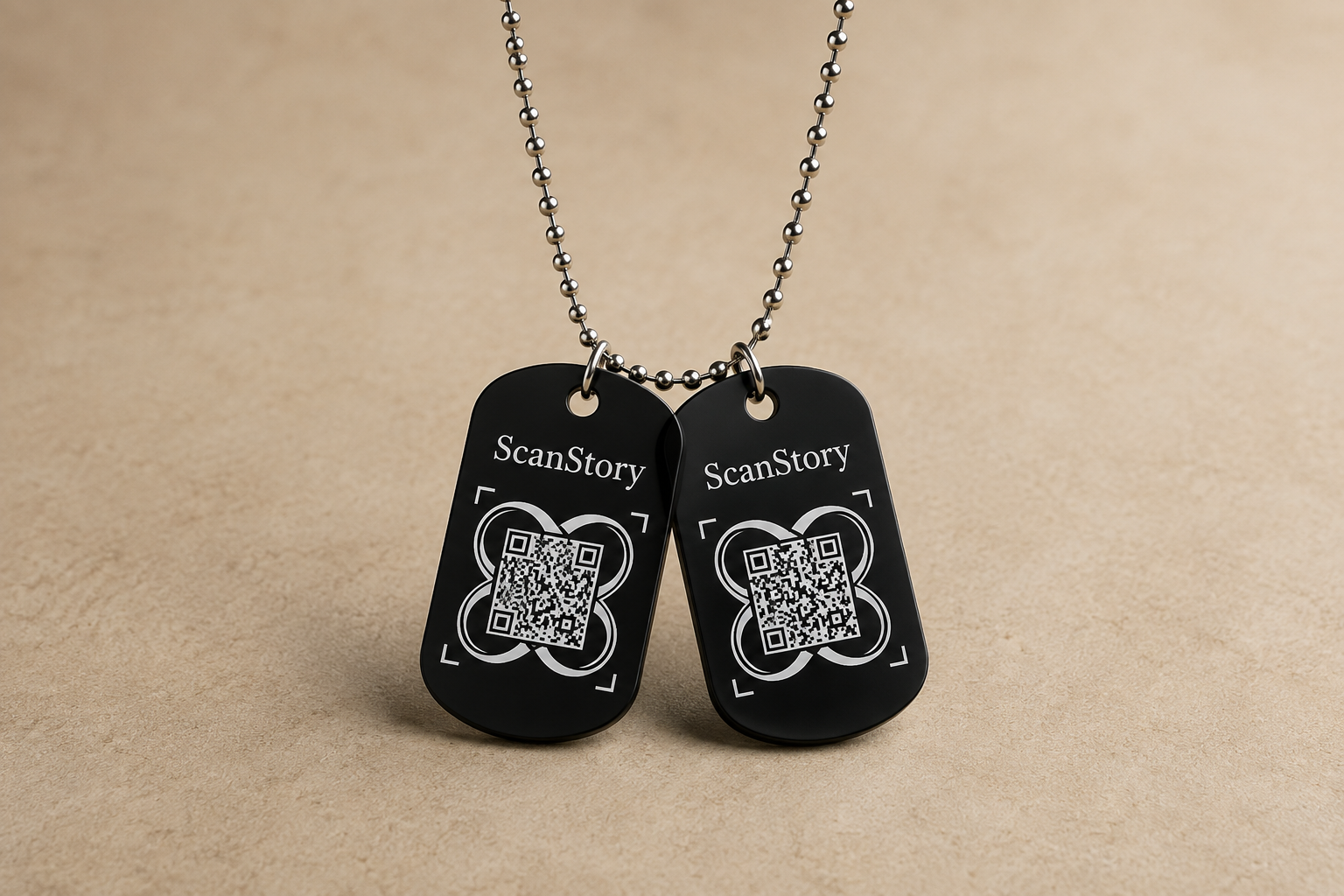 ScanStory memorial dog tags