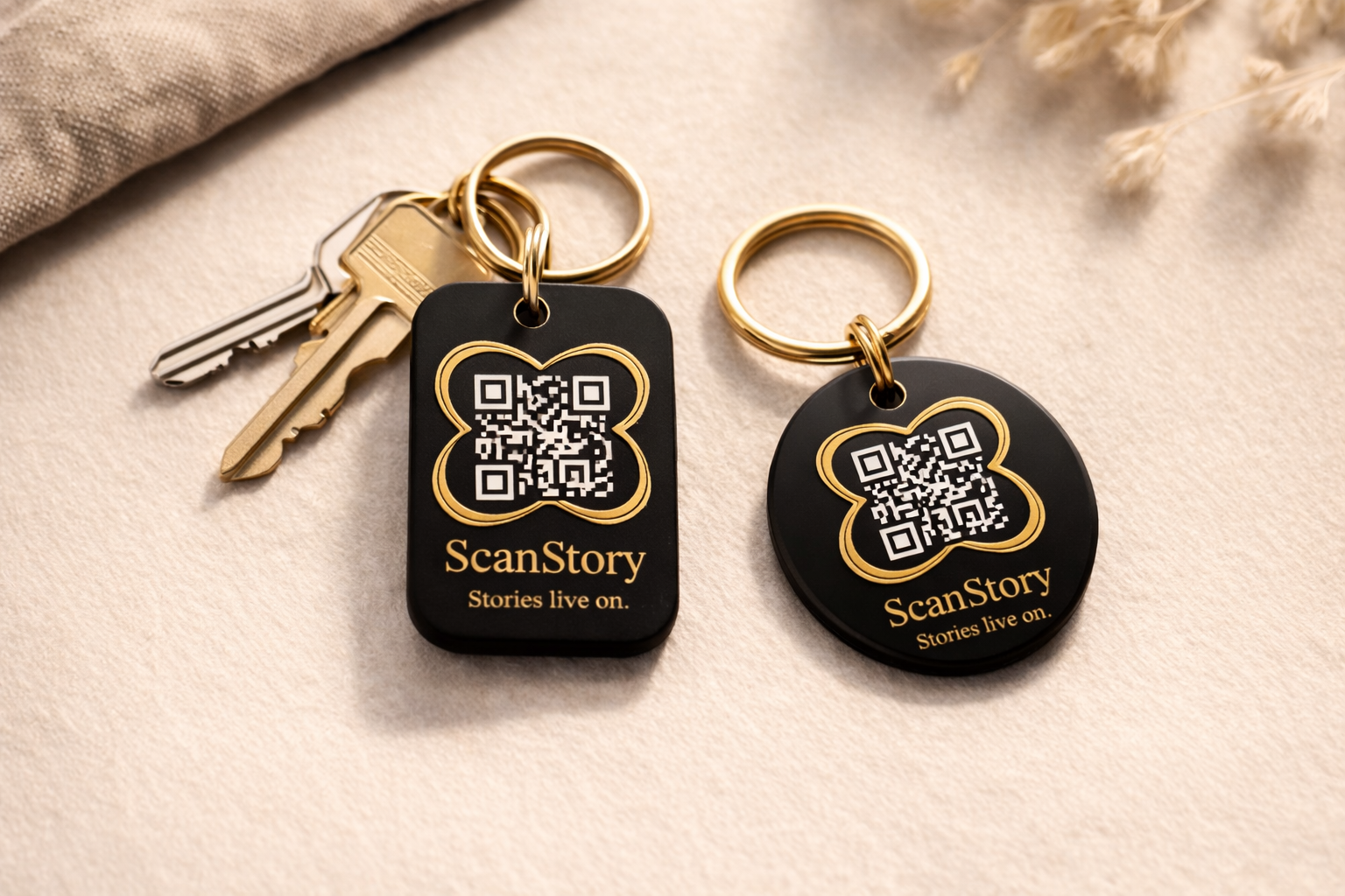 ScanStory stickers and keepsakes