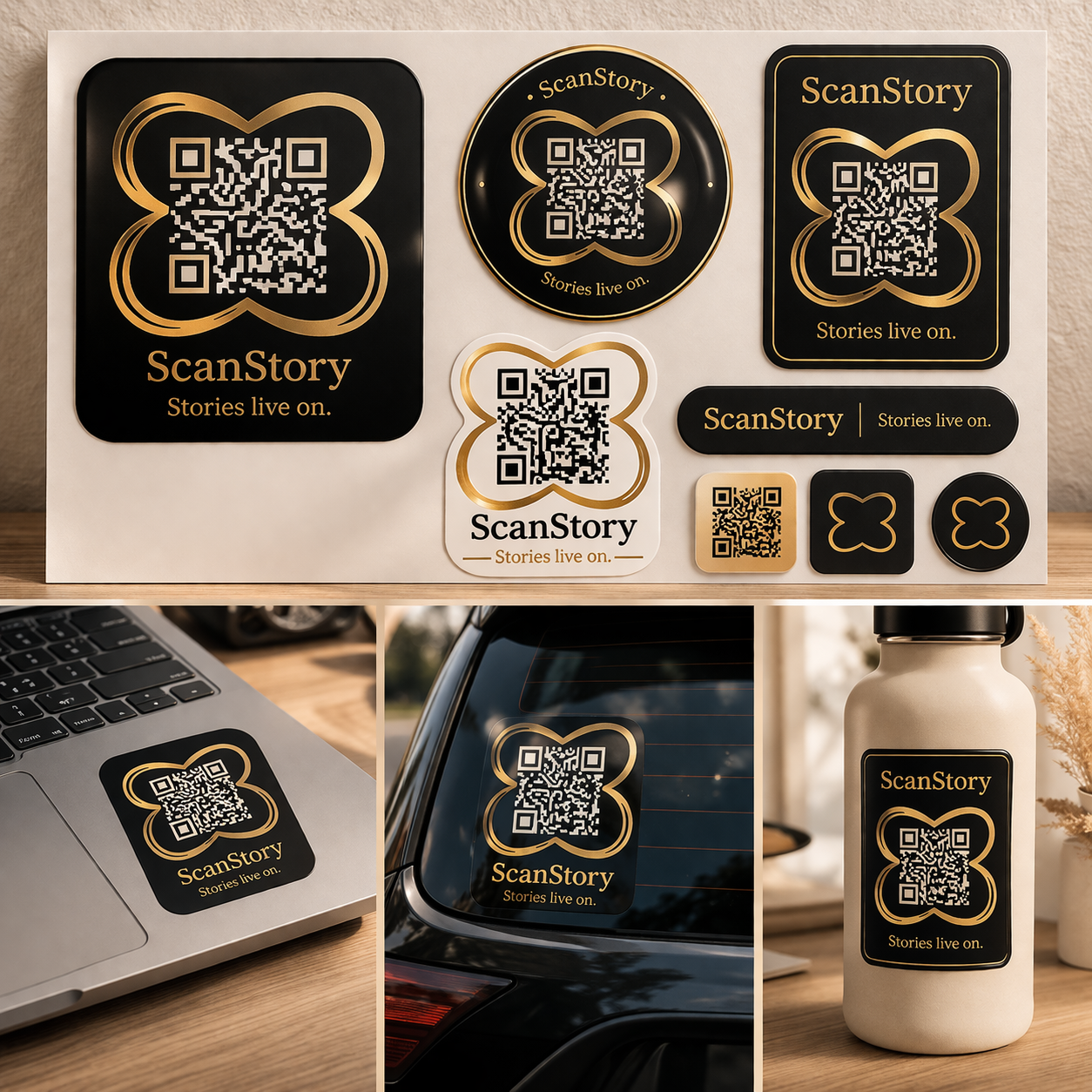 Sticker keepsake